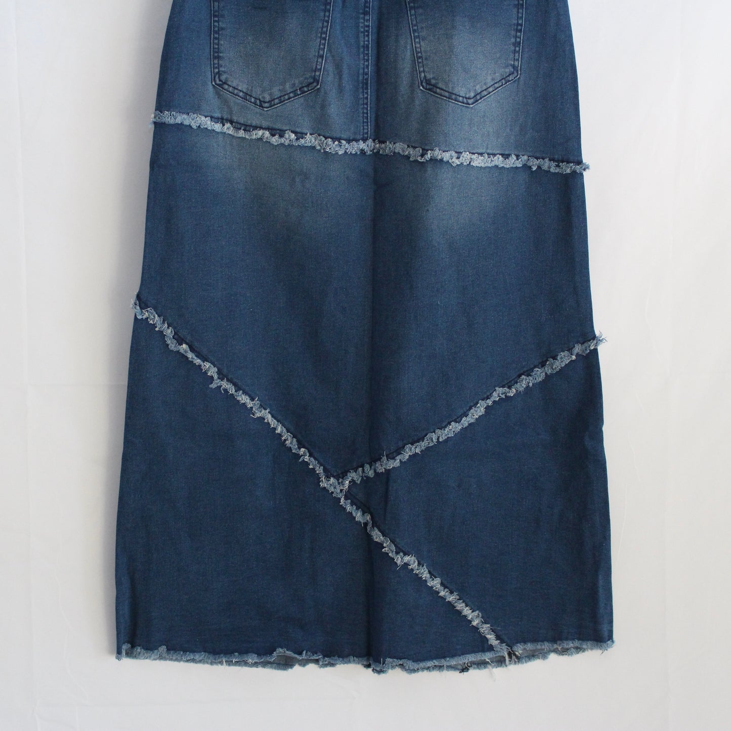 The Alyssa - Long Denim Skirt