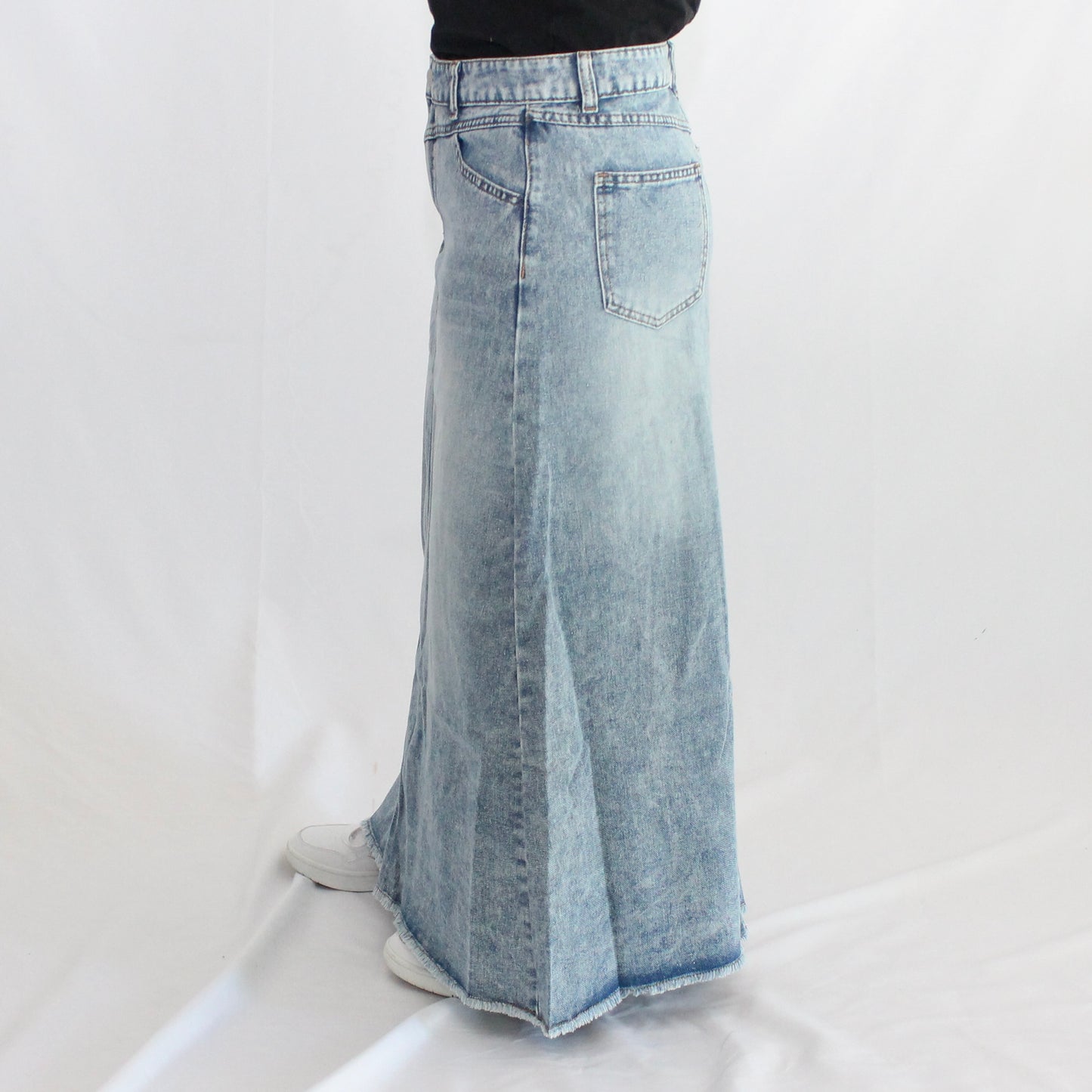 The Brittany - Vintage Denim Skirt