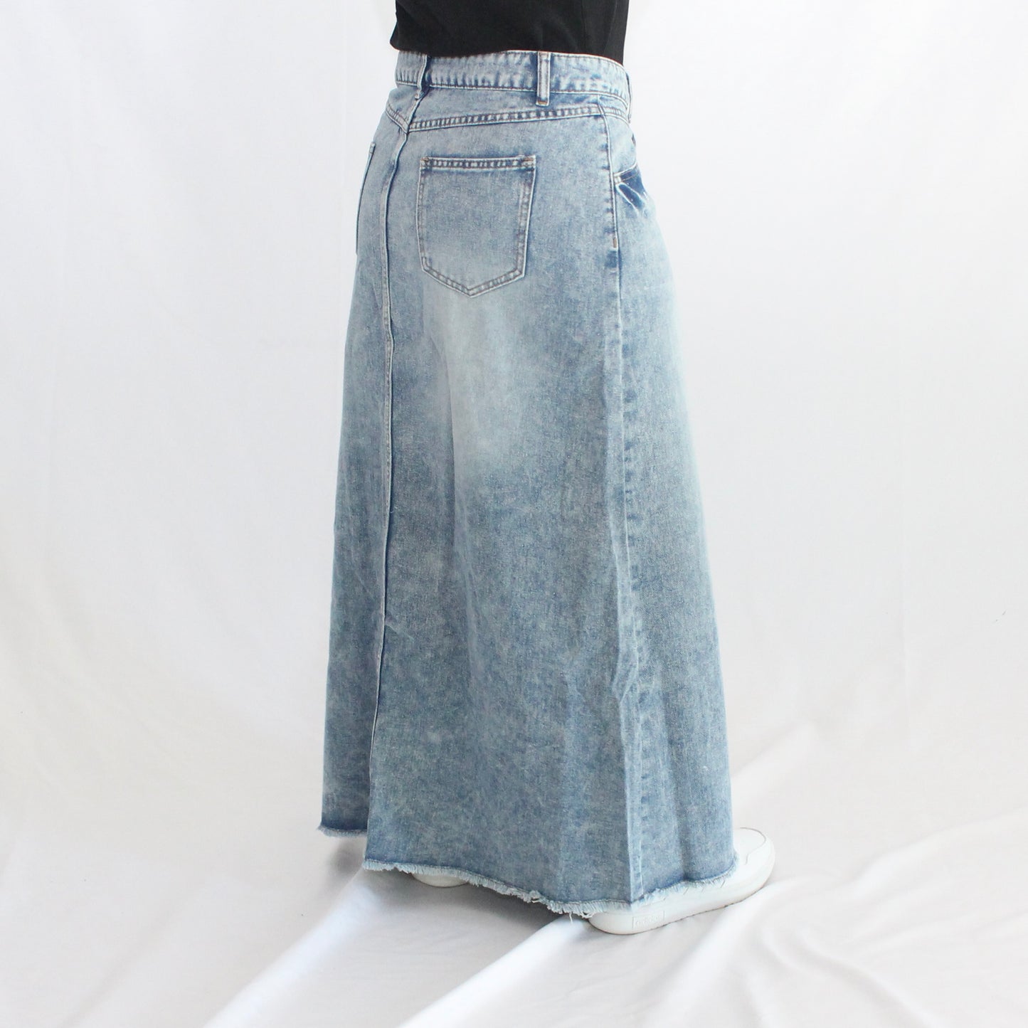 The Brittany - Vintage Denim Skirt