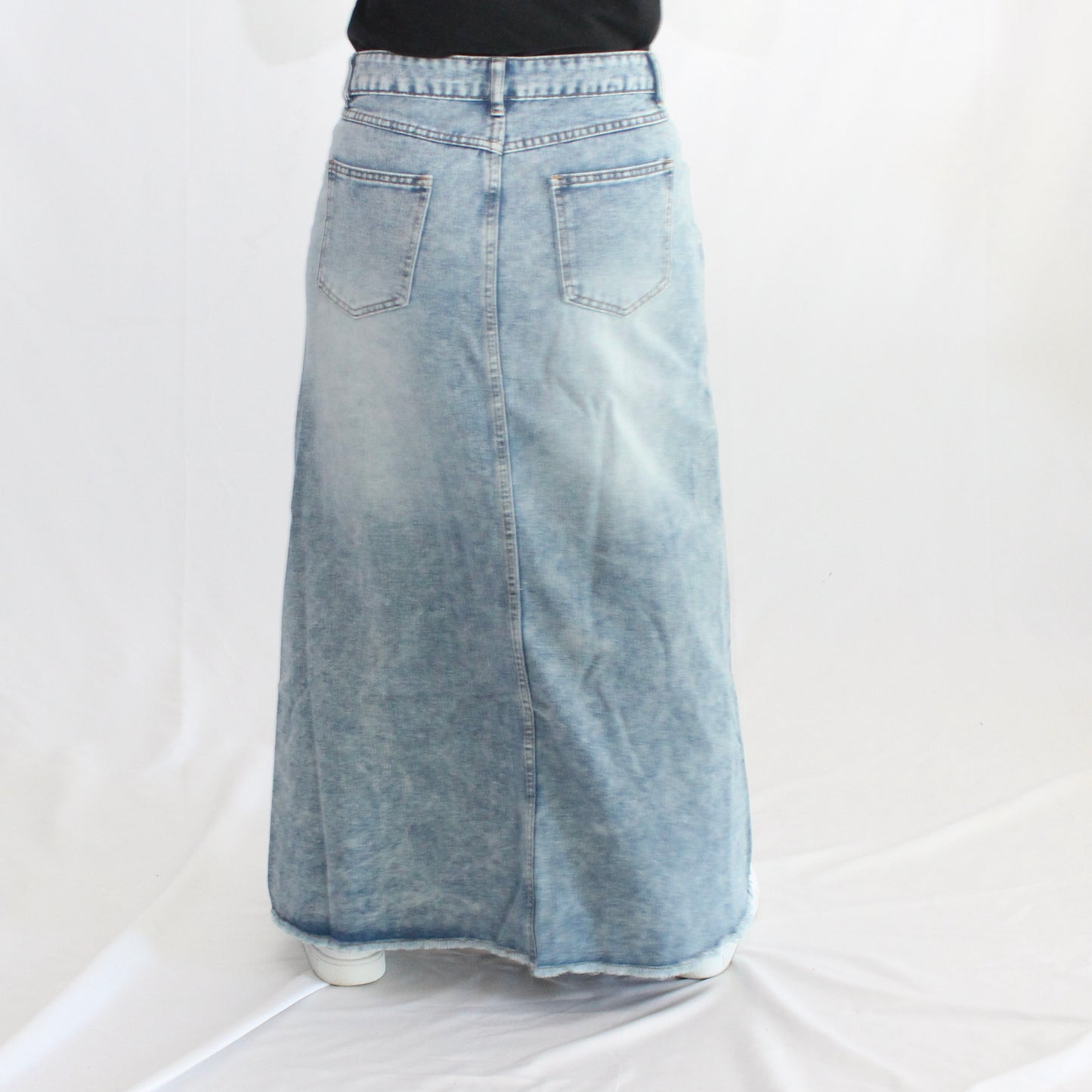 The Brittany - Vintage Denim Skirt