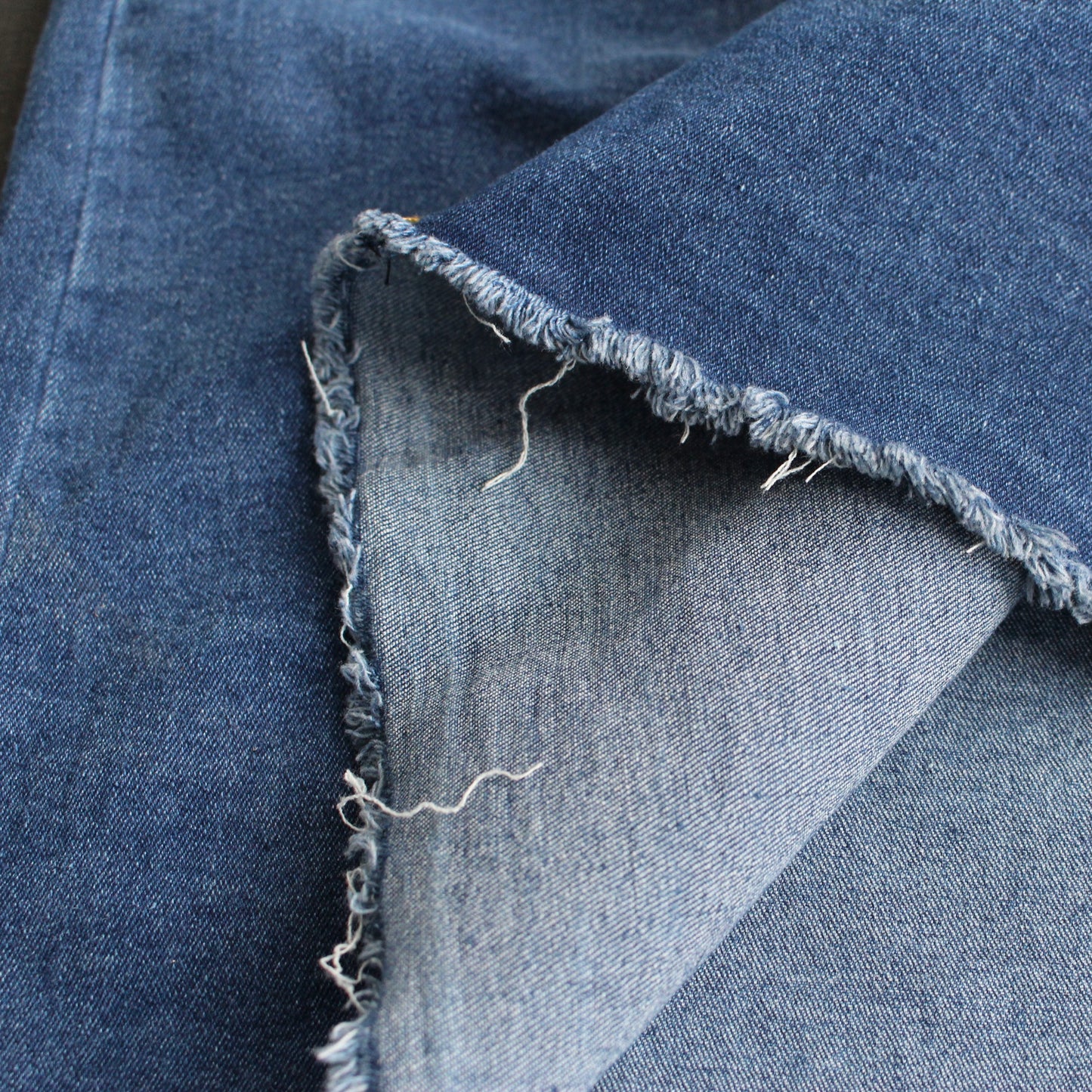 The Amelia - Blue 5 Button Fly Jean Skirt