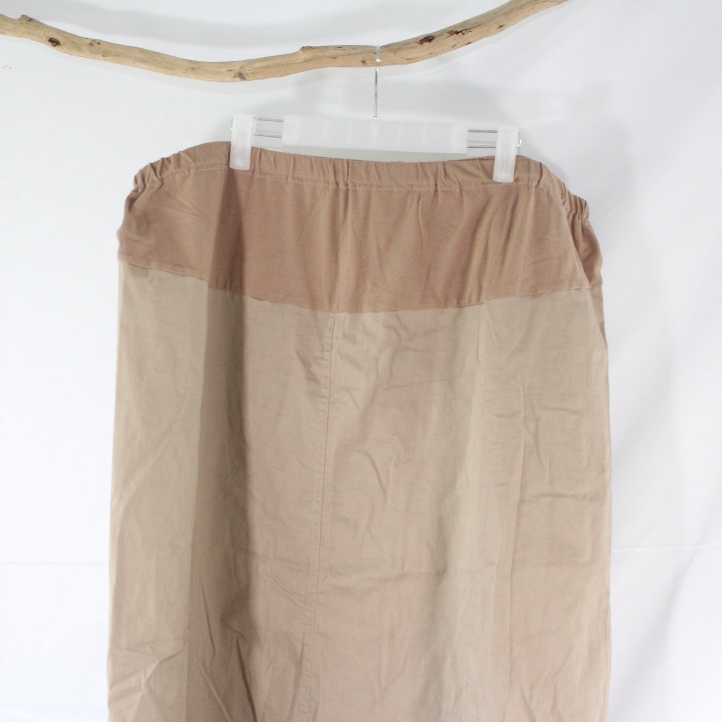 Preloved Size 3XL Maternity Beige Long Skirt