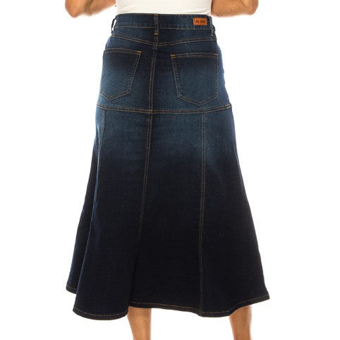 The Lena - Midi A-line Flare Skirt