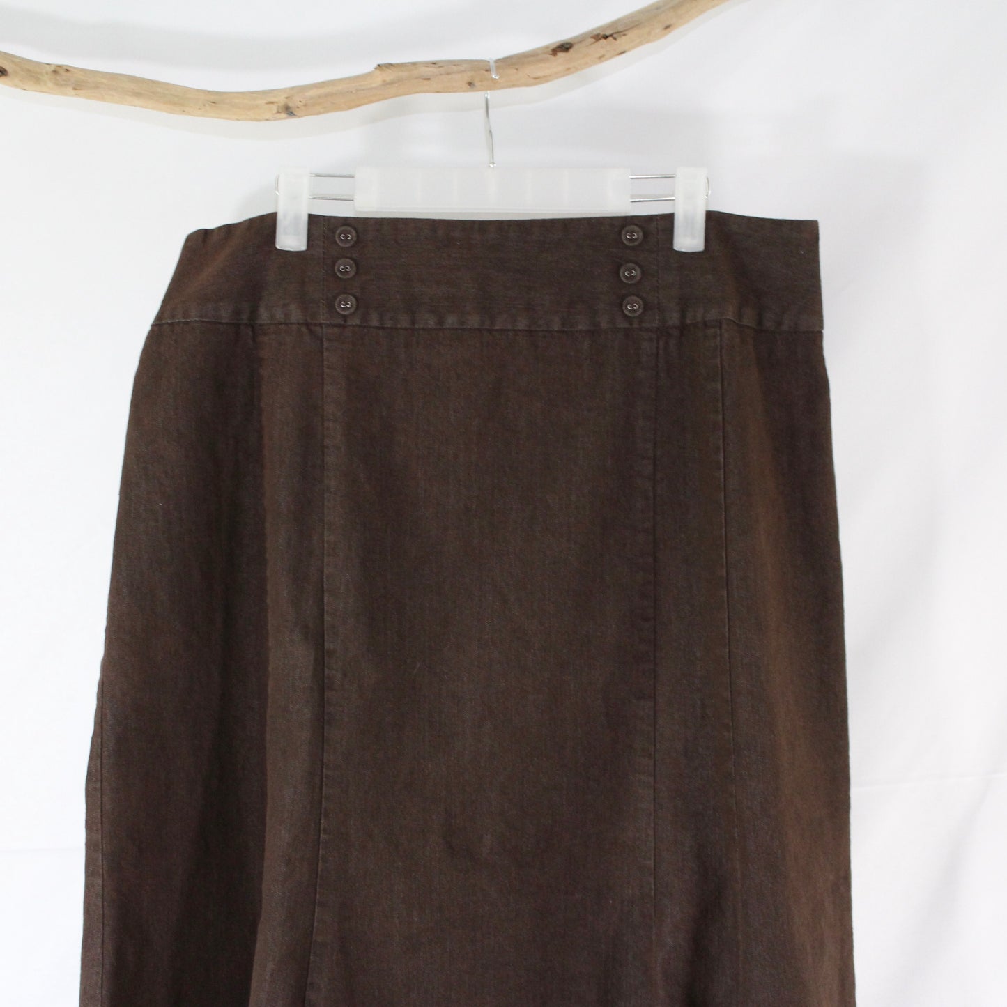 Preloved Size XL Brown Skirt