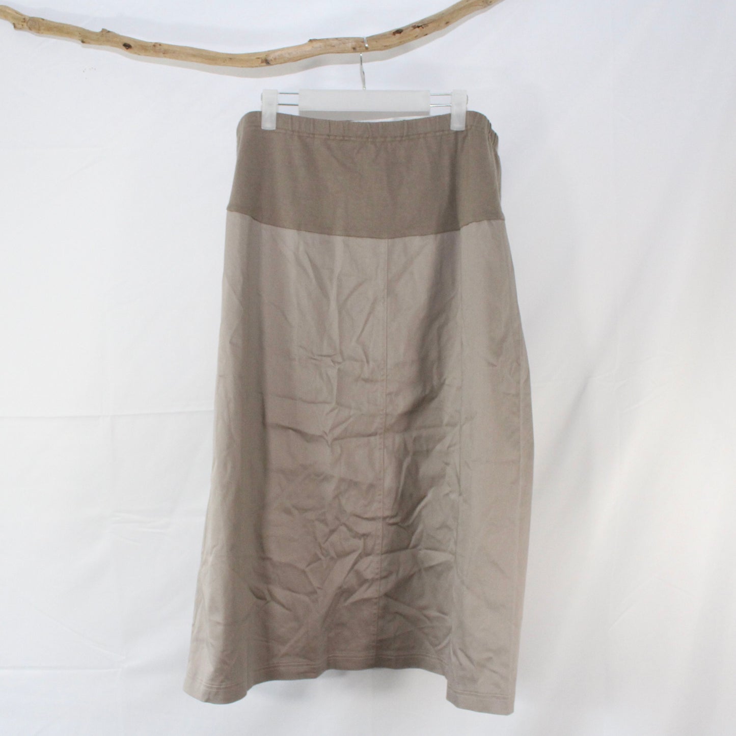 New Size 3XL Maternity Tan Skirt