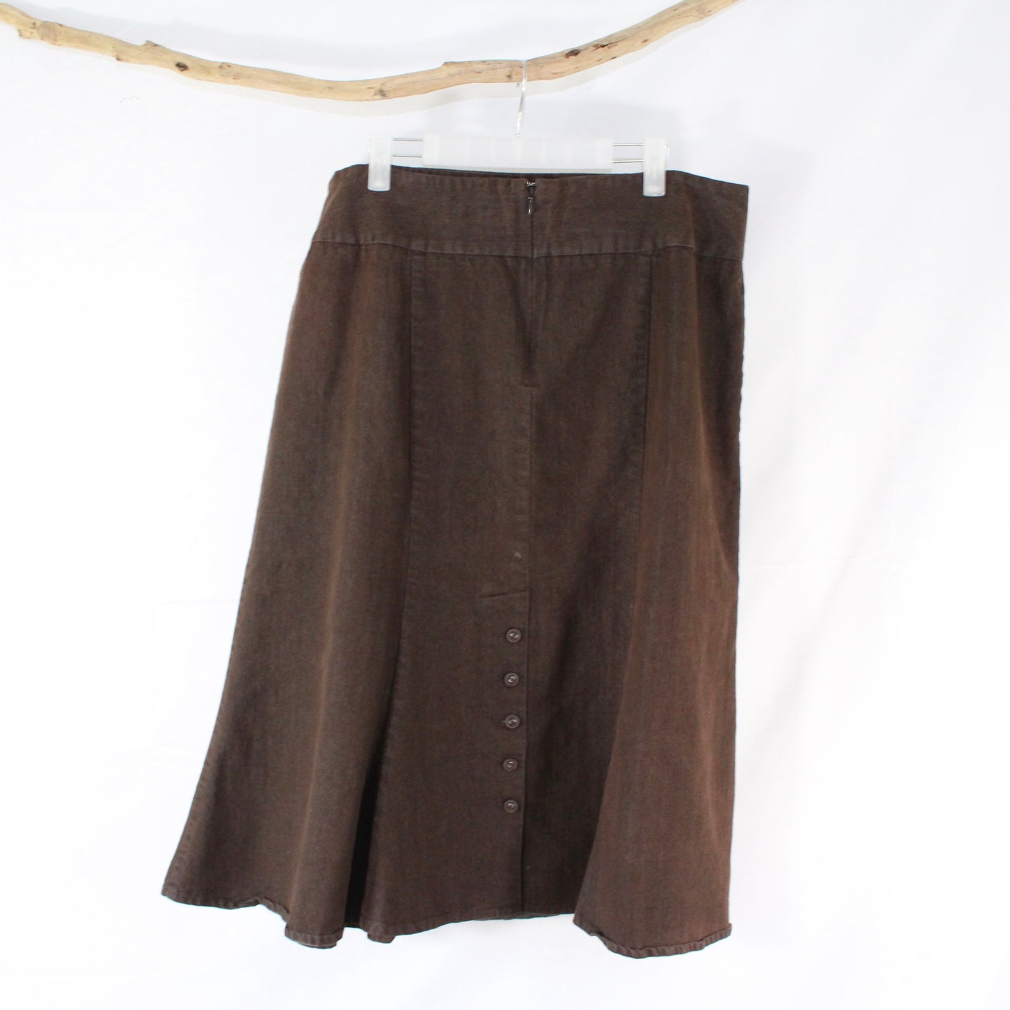 Preloved Size XL Brown Skirt