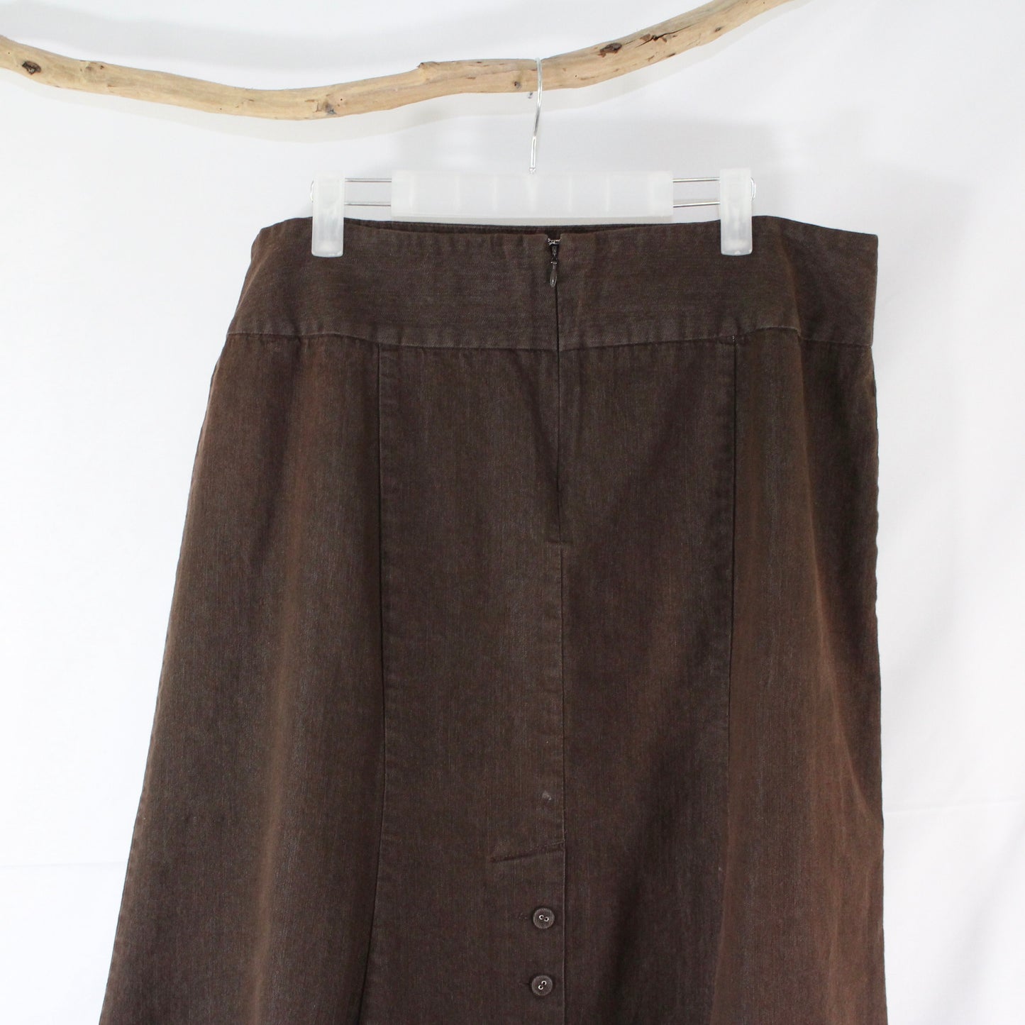 Preloved Size XL Brown Skirt