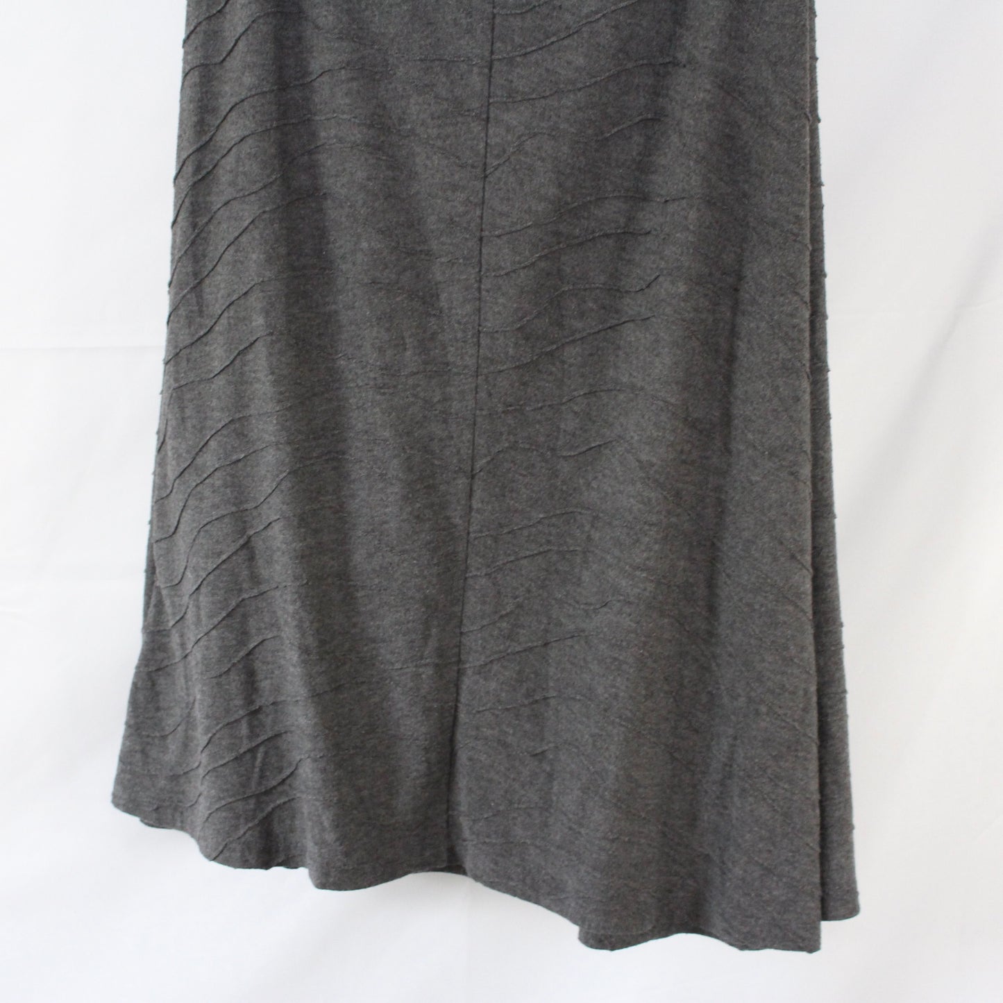 Preloved Size 4XL Grey Maxi Skirt