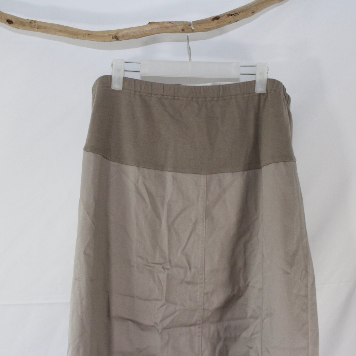 New Size 3XL Maternity Tan Skirt