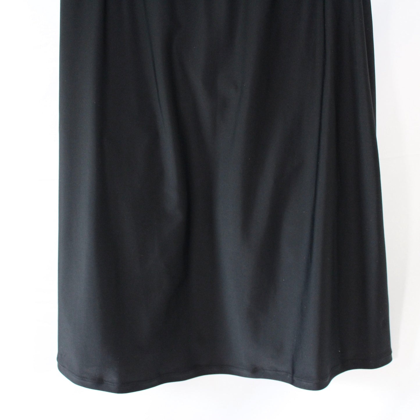 The Zoey - Black Long Swim Skort