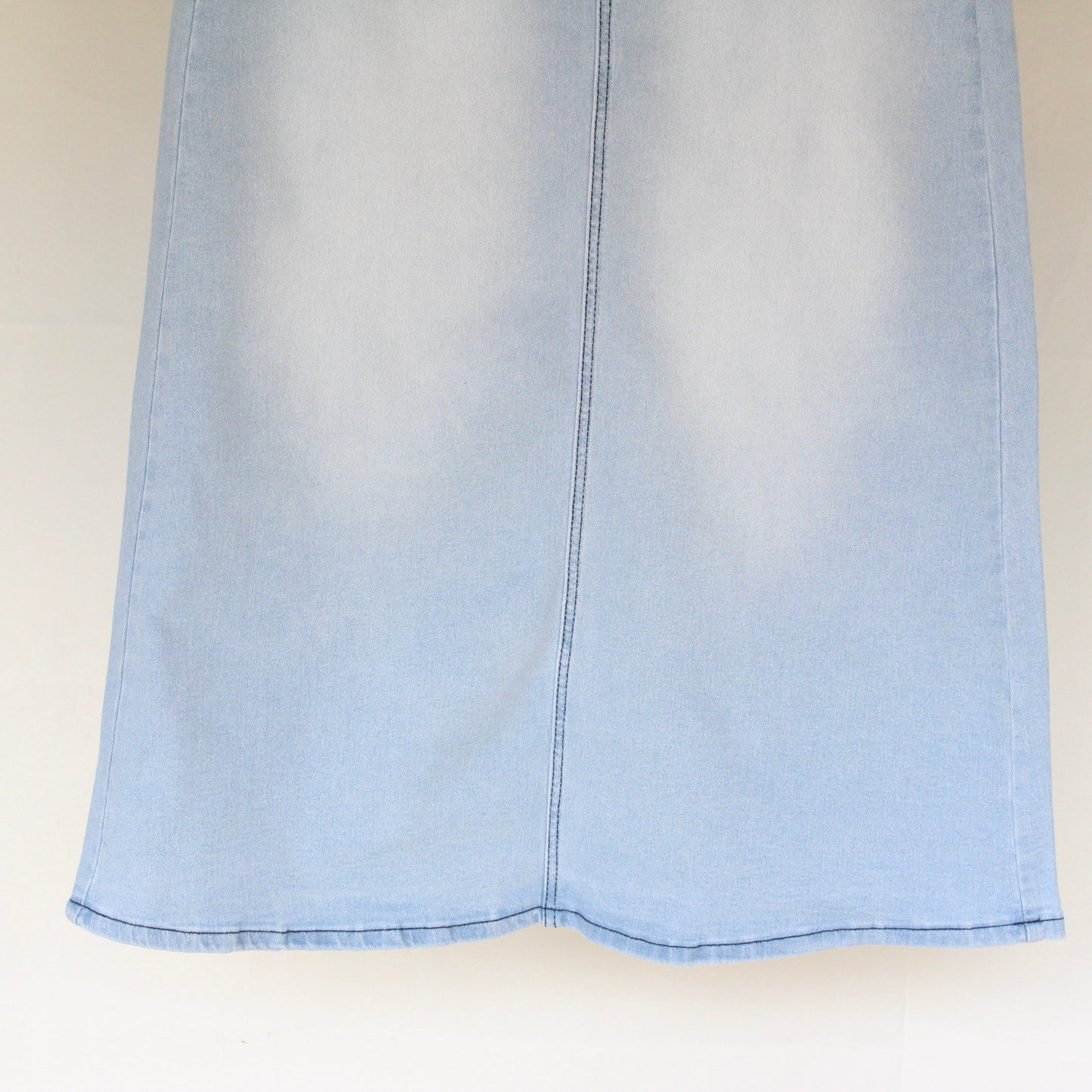 The Christine - Light Wash Denim Skirt