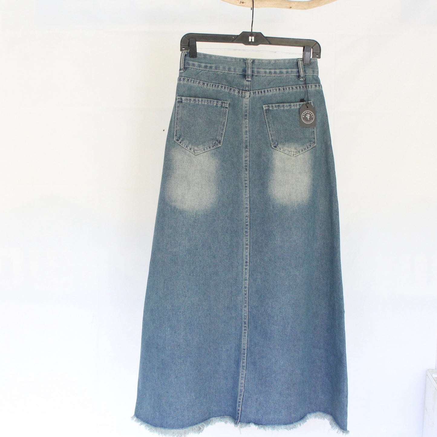 The Effie - Long Jean Skirt