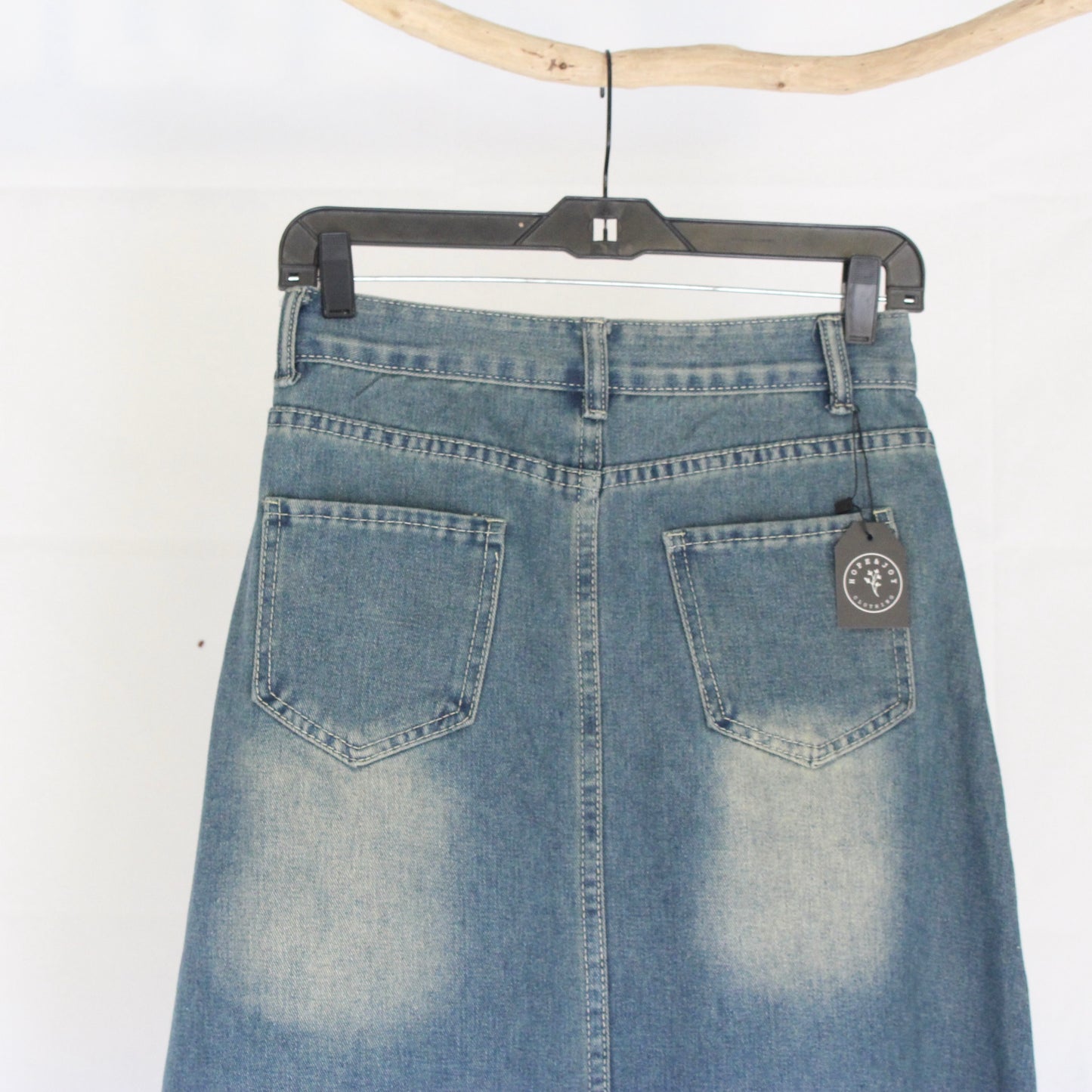 The Effie - Long Jean Skirt