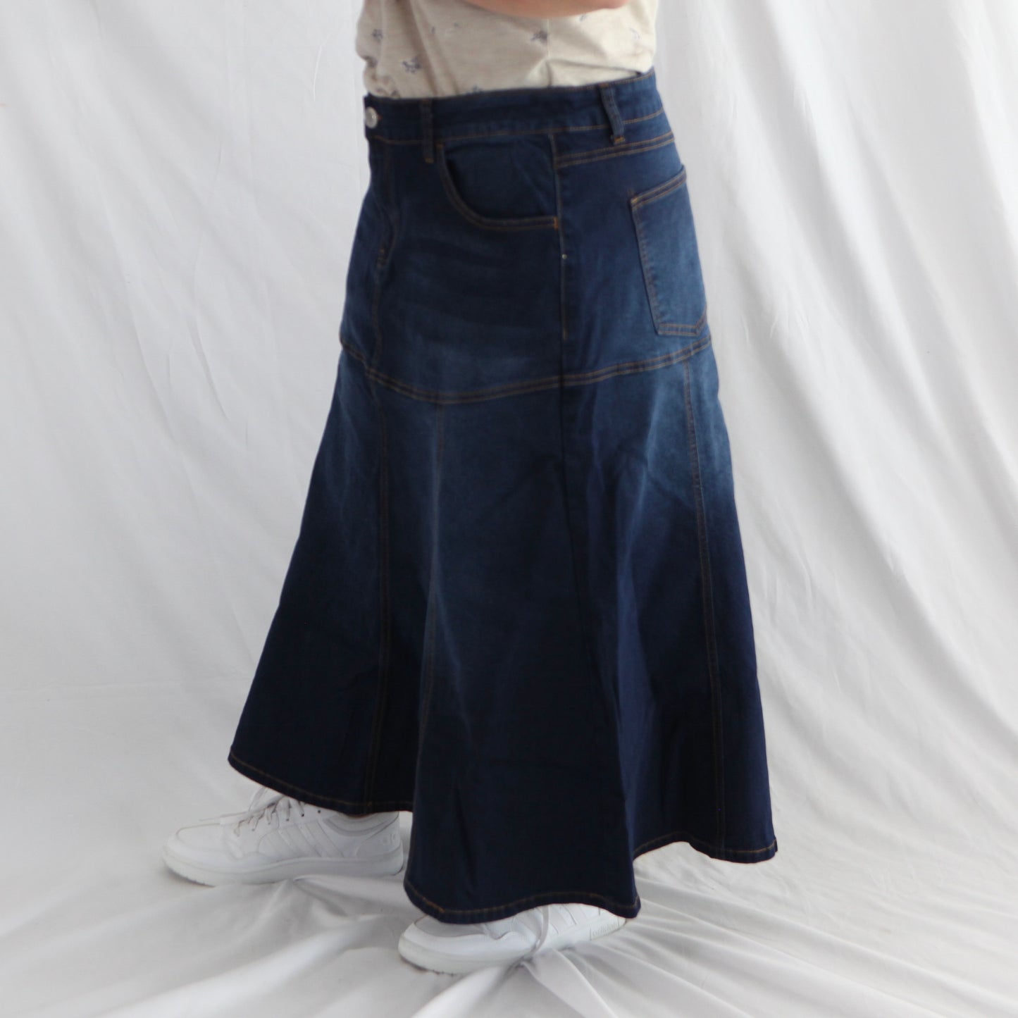 The Lena - Midi A-line Flare Skirt