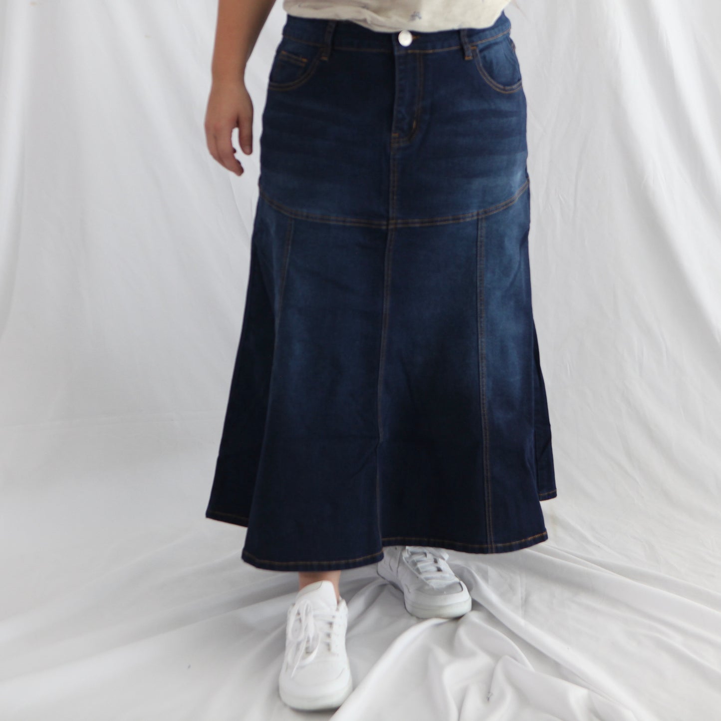 The Lena - Midi A-line Flare Skirt