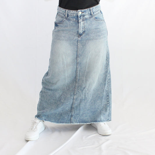 The Brittany - Vintage Denim Skirt