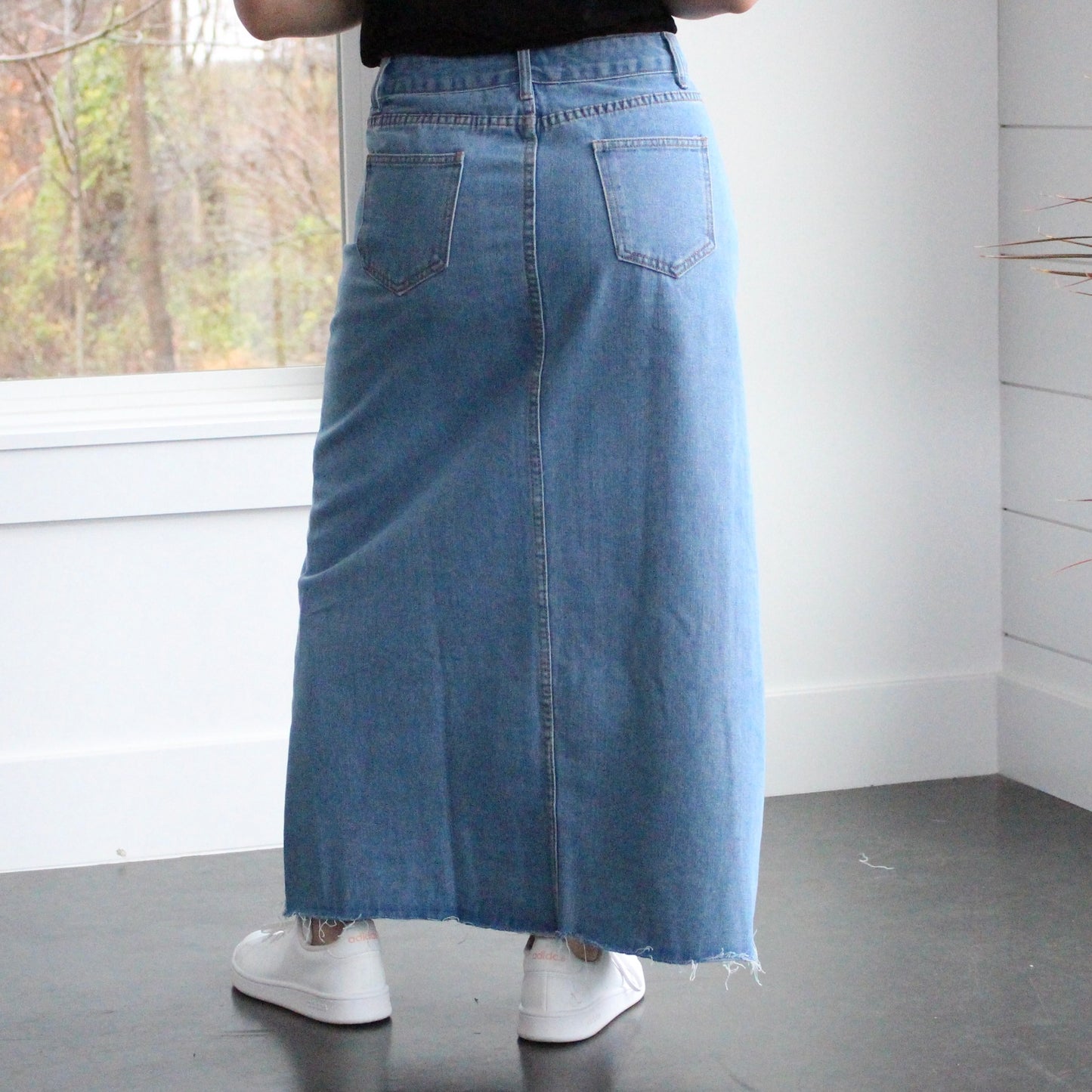 The Annalise - Blue Denim Jean Skirt