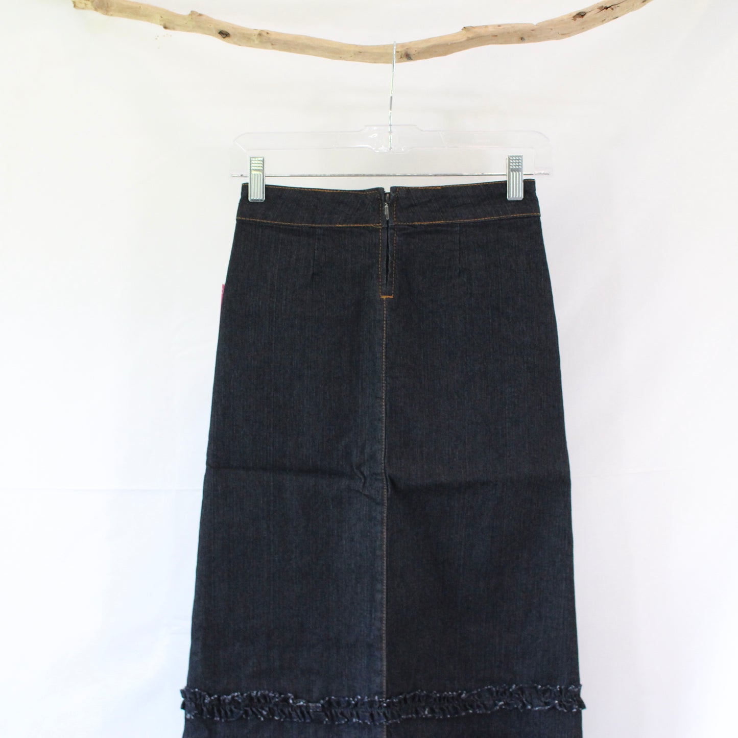 The Rosie - Girls Black Denim Skirt