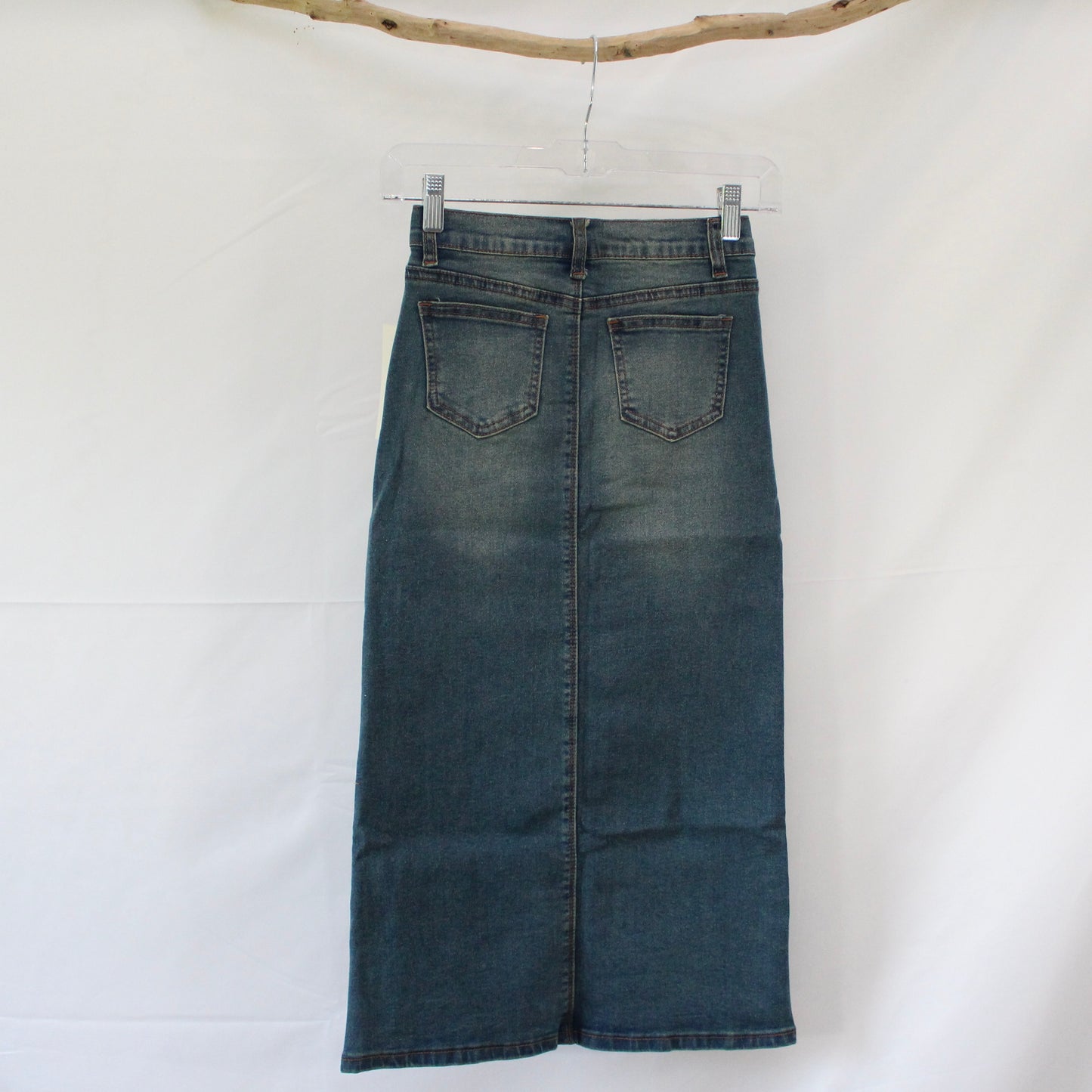 The Clara - Girls Long Jean Skirt