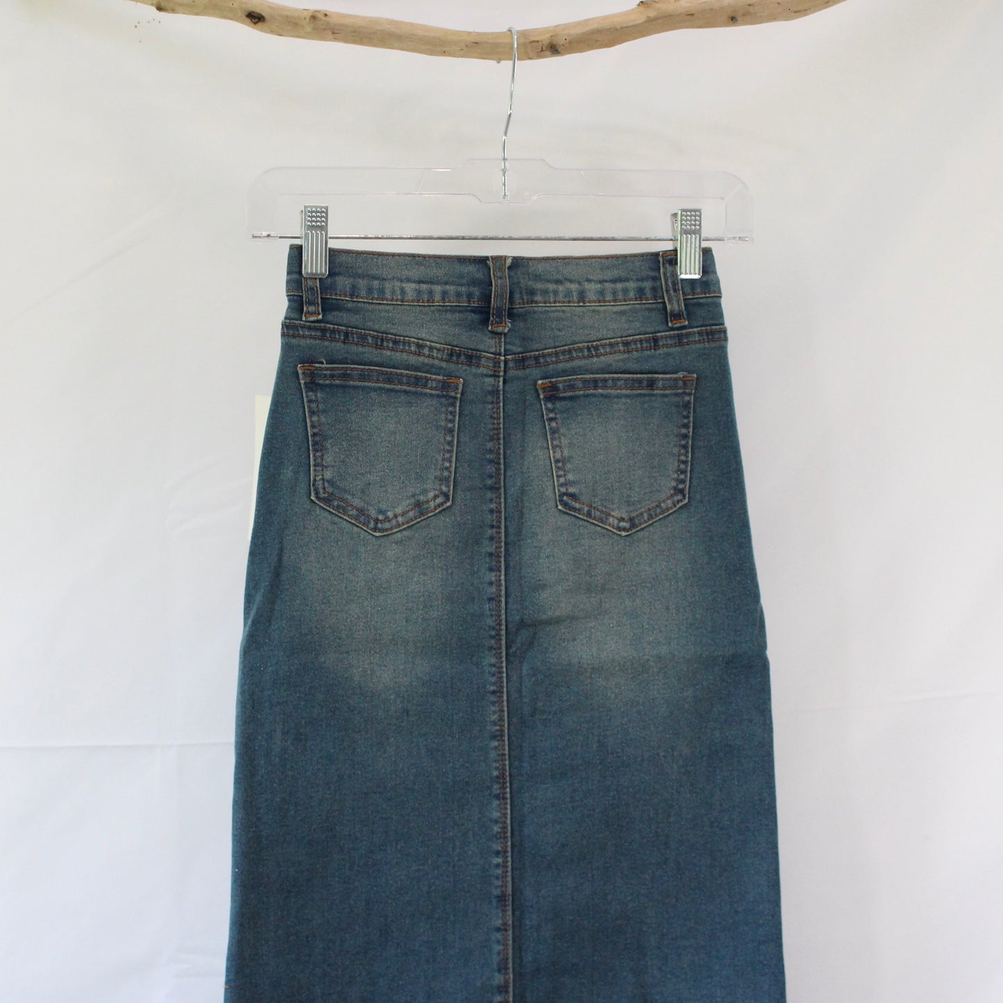 The Clara - Girls Long Jean Skirt