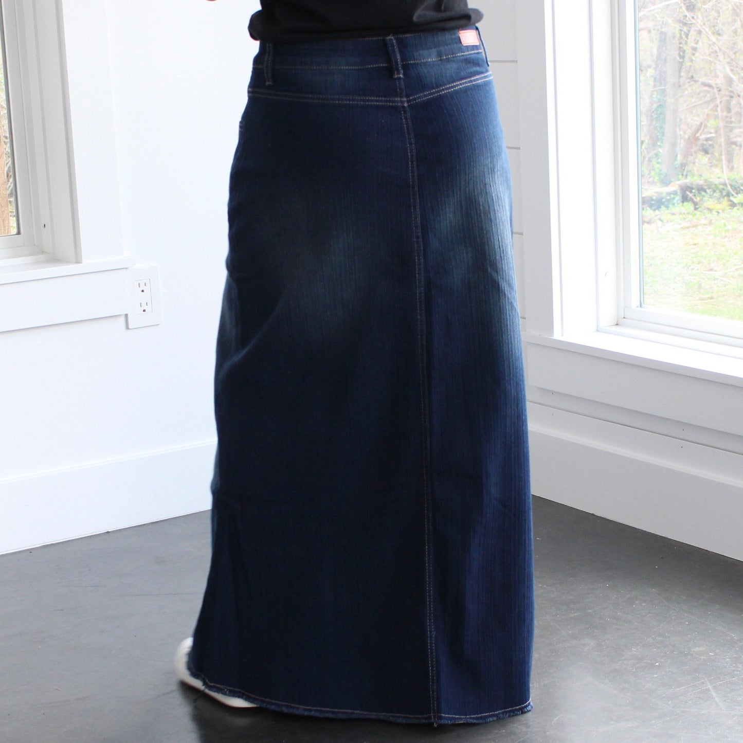 The Susanna - Dark Wash Jean Skirt