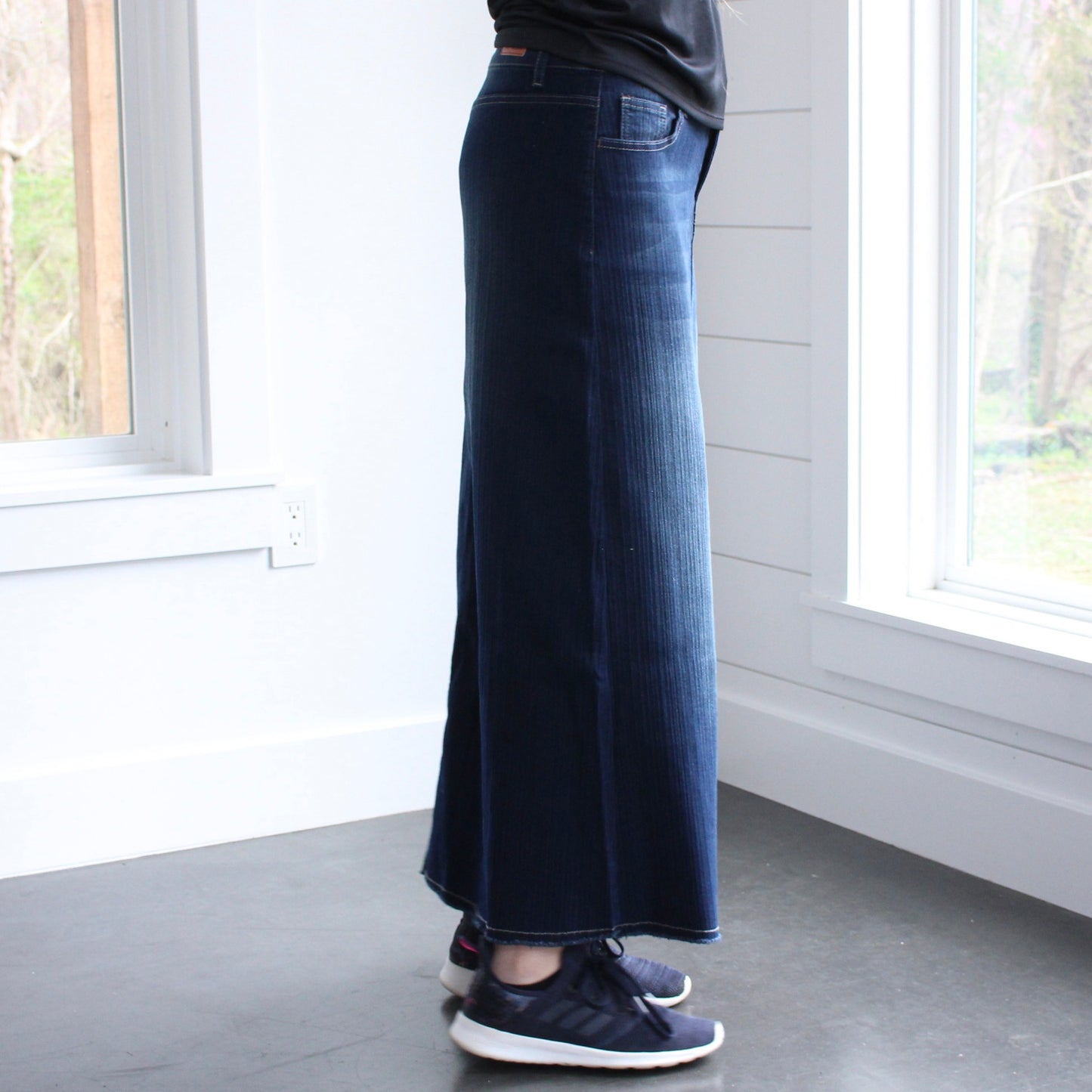 The Susanna - Dark Wash Jean Skirt