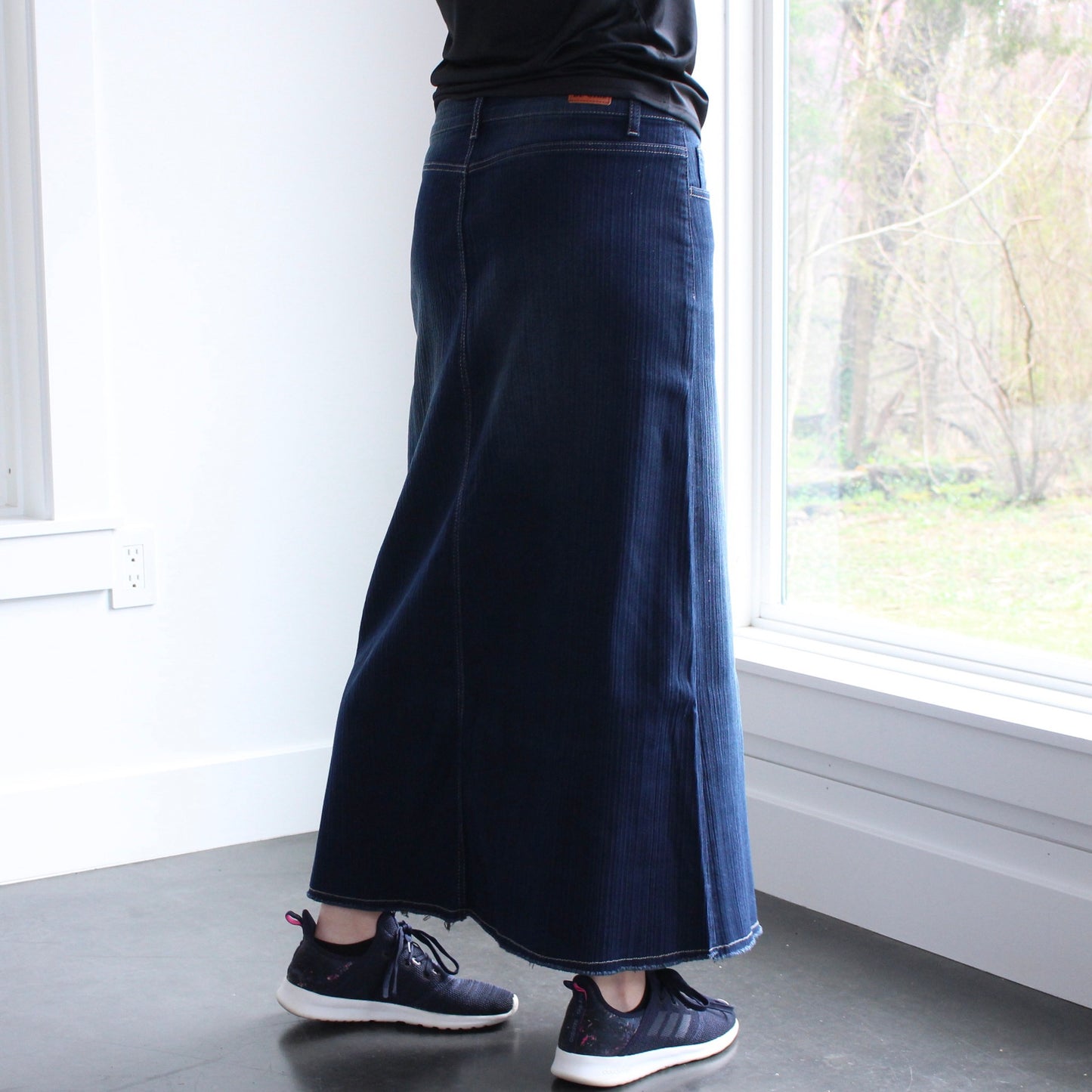 The Susanna - Dark Wash Jean Skirt