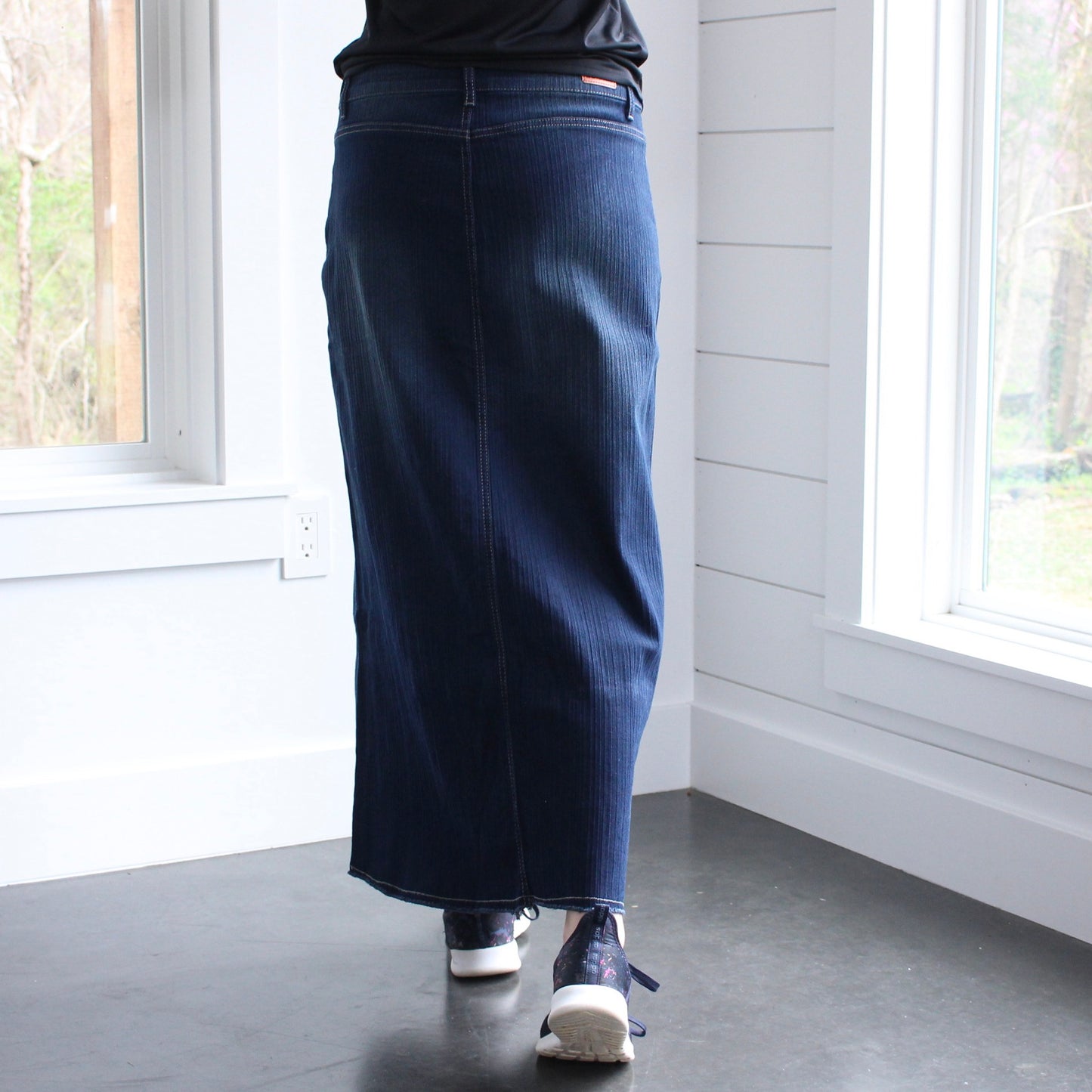 The Susanna - Dark Wash Jean Skirt